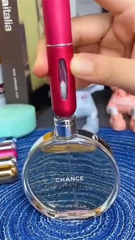 chanel chance trial size|Chanel chance atomizer refill.